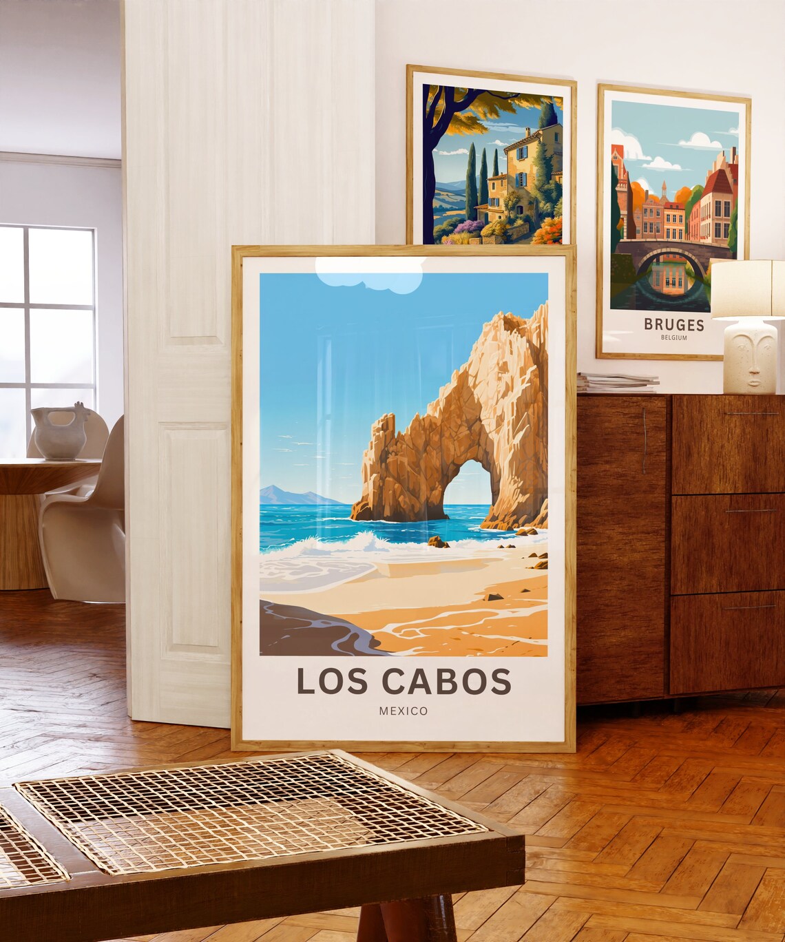 Los Cabos Travel Poster, Mexico Baja California - Image 5