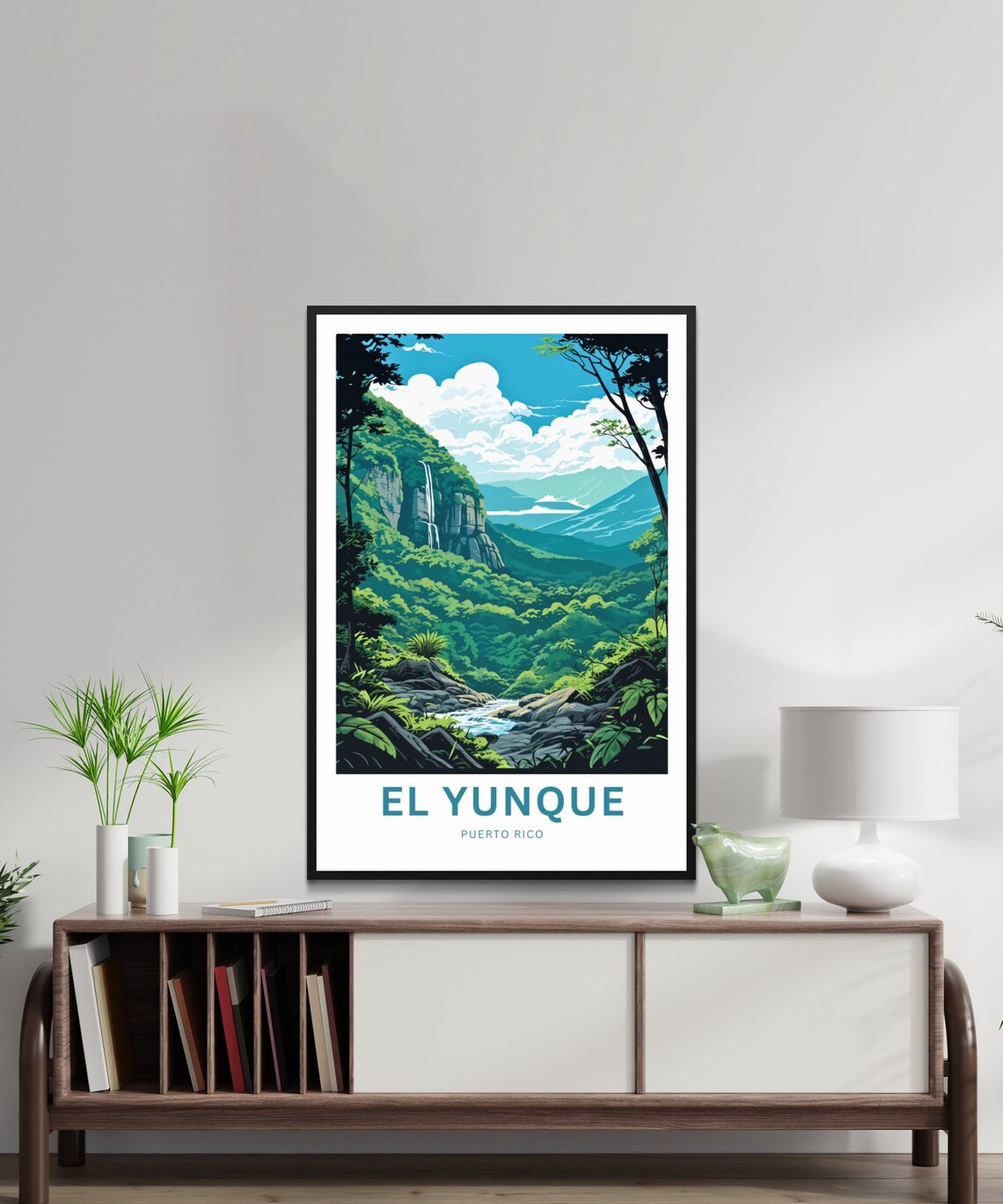 El Yunque Travel Poster, Puerto Rico Wall Art - Image 2