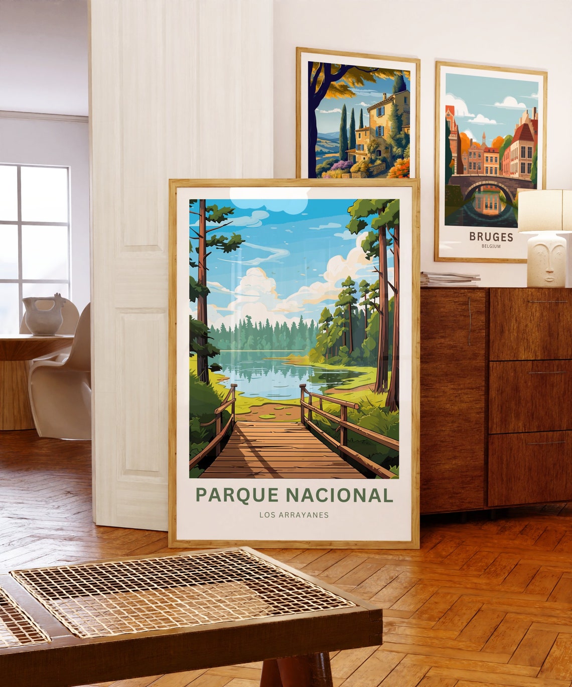 Personalized Parque Nacional Travel Print Parque Nacional Los Arrayanes Poster Argentina Wall Art Framed Present Gift Argentina Present - Image 5