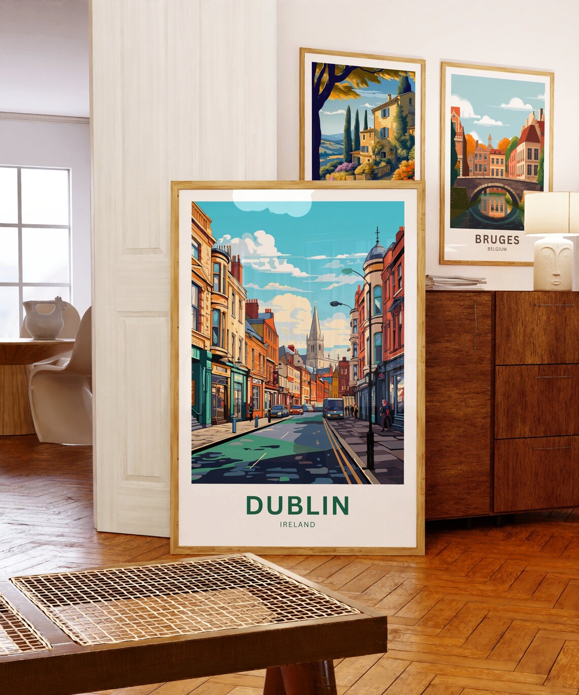 Dublin Ireland Gift Travel Poster - Image 5