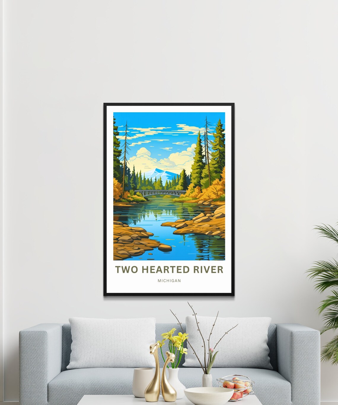 Two Hearted River State Park Travel Poster - Image 4