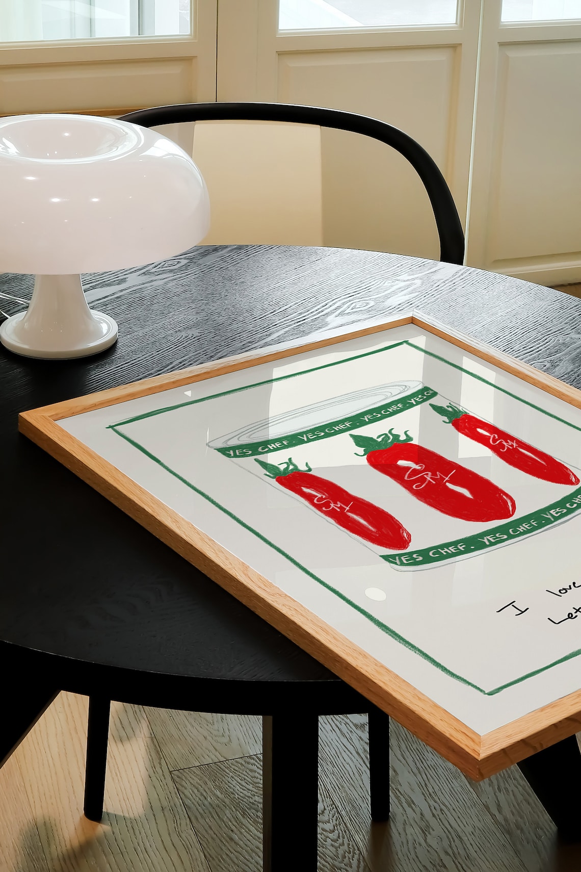 Yes Chef Let It Rip Tinned Tomato Art Print - Image 2