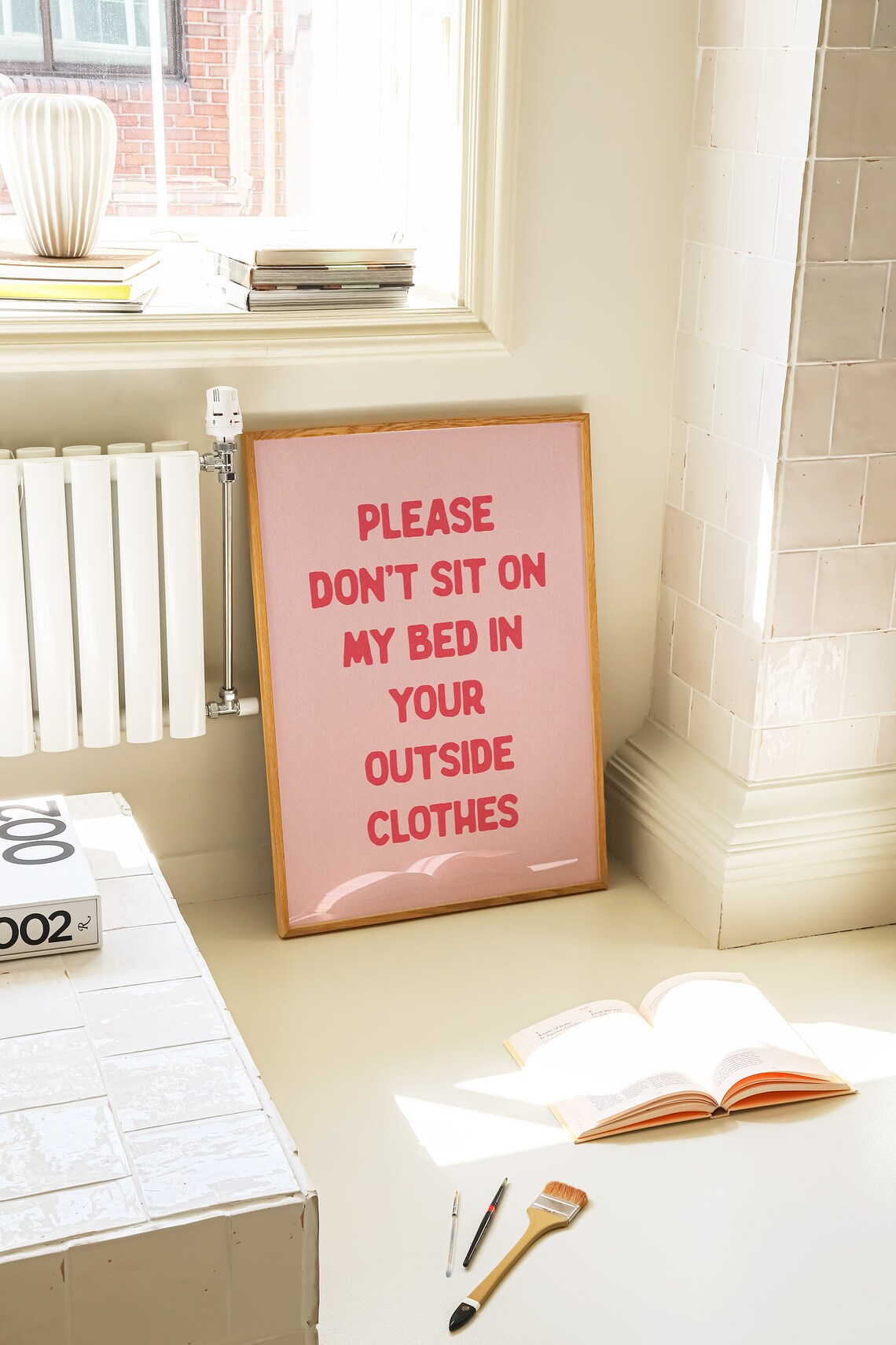 Don't Sit On My Bed In Your Outside Clothes Poster - Image 3