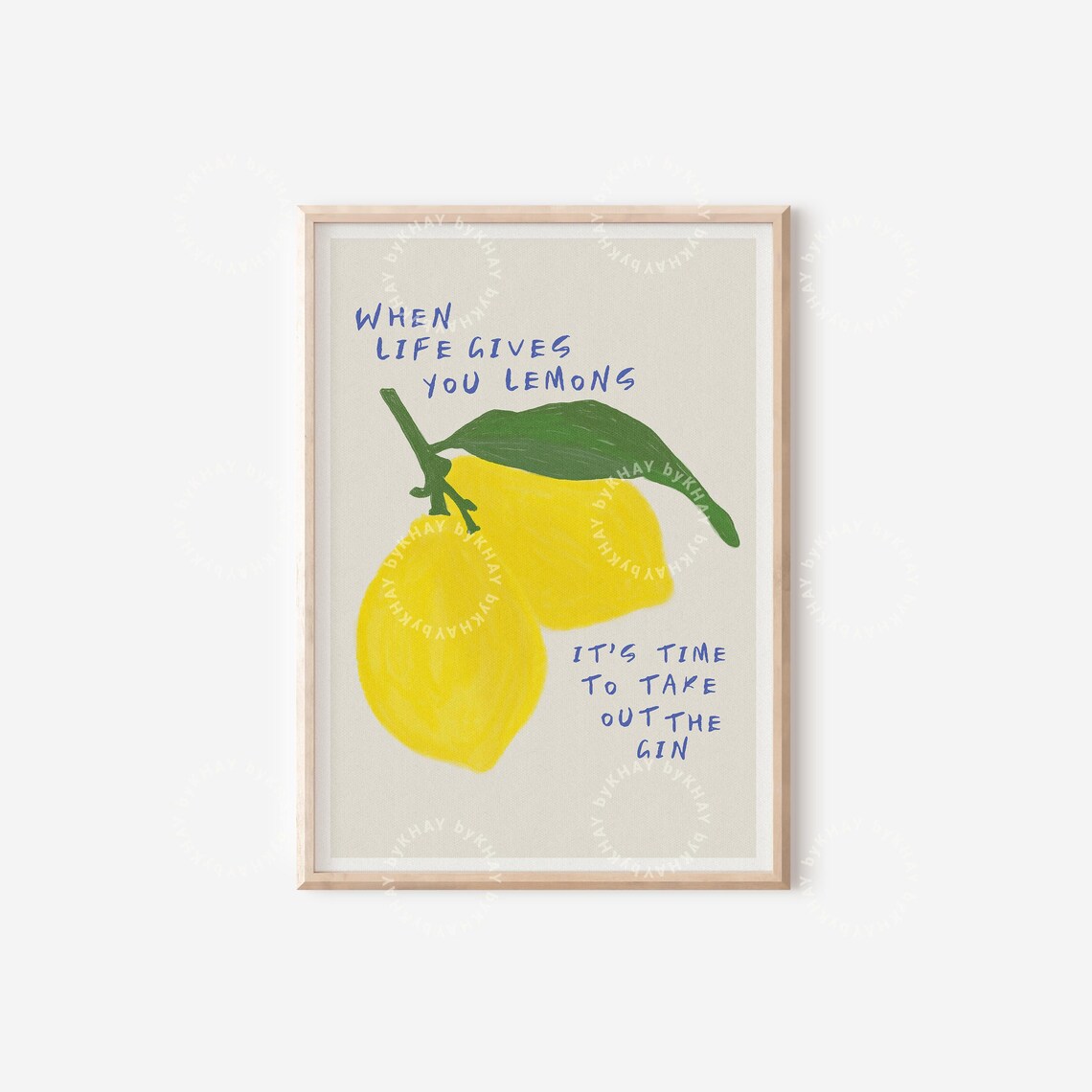 When Life Gives You Lemons Retro Kitchen Art Print - Image 4