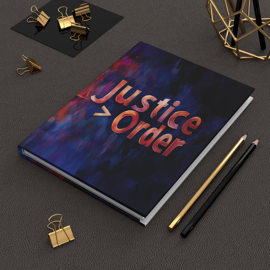 Justice Order Hardcover Journal Notebook