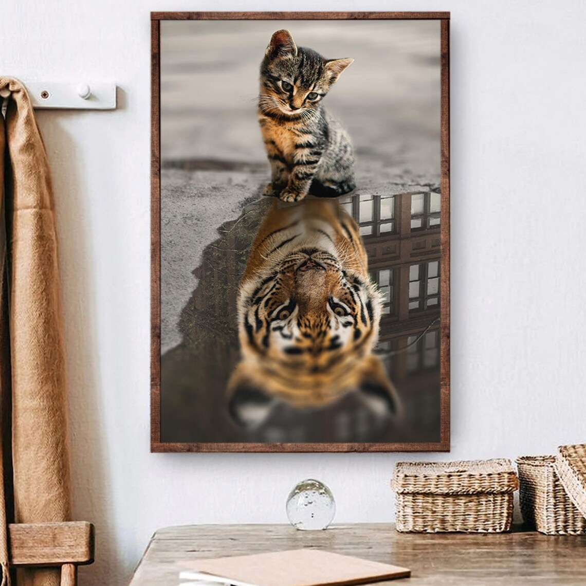 Cat Lover Poster, Animal Artwork - Image 4