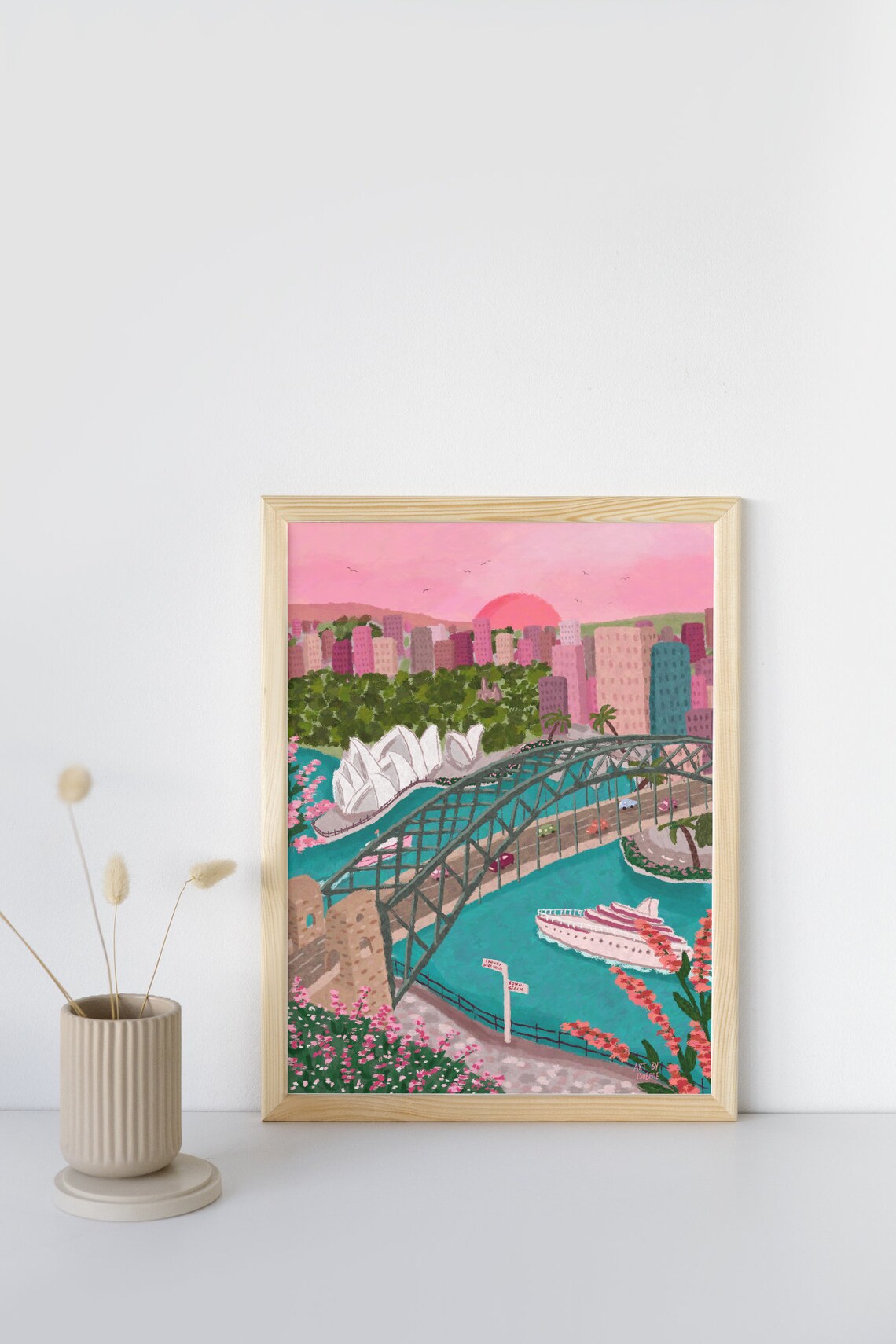 Sydney - Traditional Travel Poster - Image 7