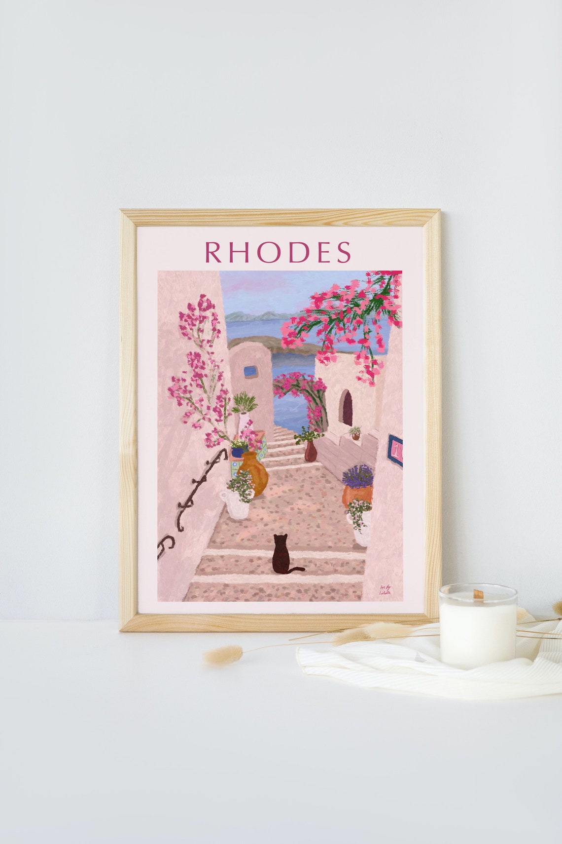Rhodes Rhodes Classic Travel Poster - Image 6