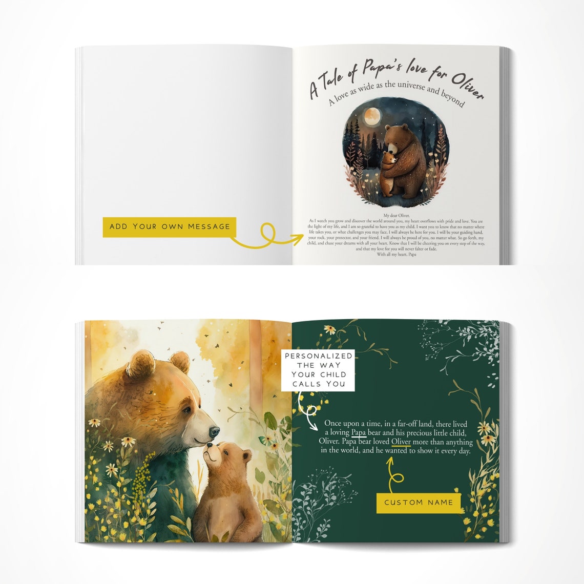 Father's Day Book - Personalized Gift - Image 2