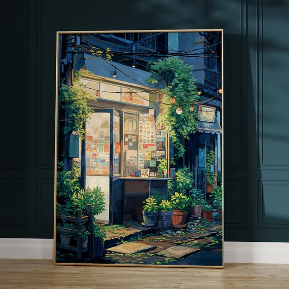 Lofi Poster, Aesthetic Room Decor Art Print