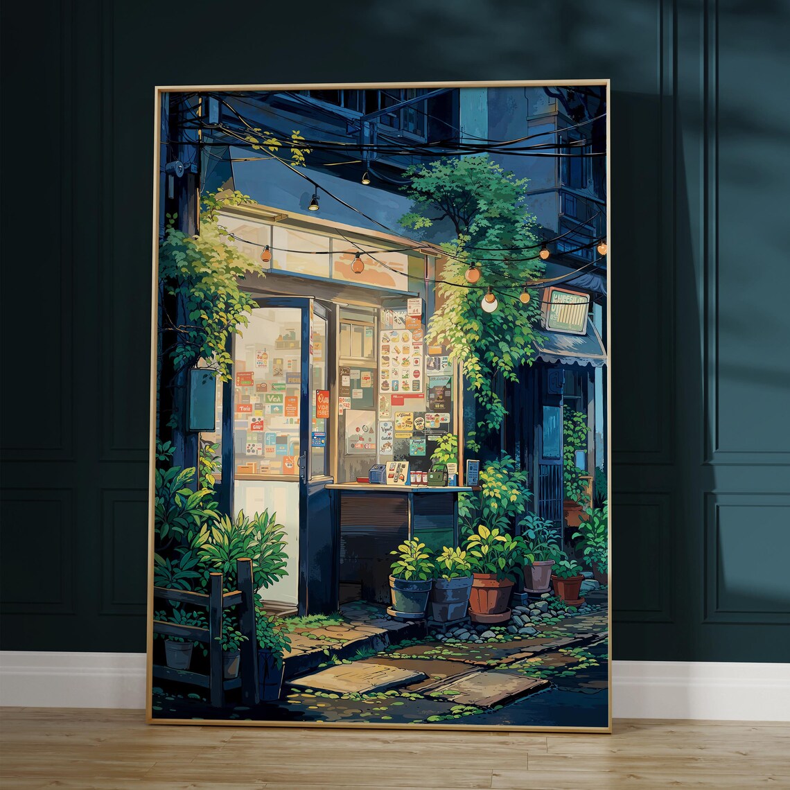 Lofi Poster, Aesthetic Room Decor Art Print