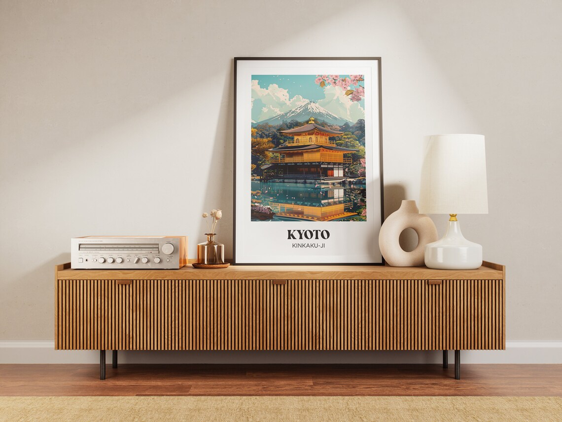 Tokyo Travel Poster, Japan Watercolor Wall Print - Image 3