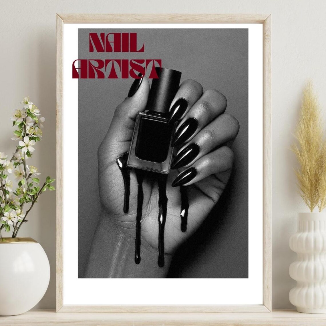 Editorial Style Beauty Salon Prints, Fashion Poster