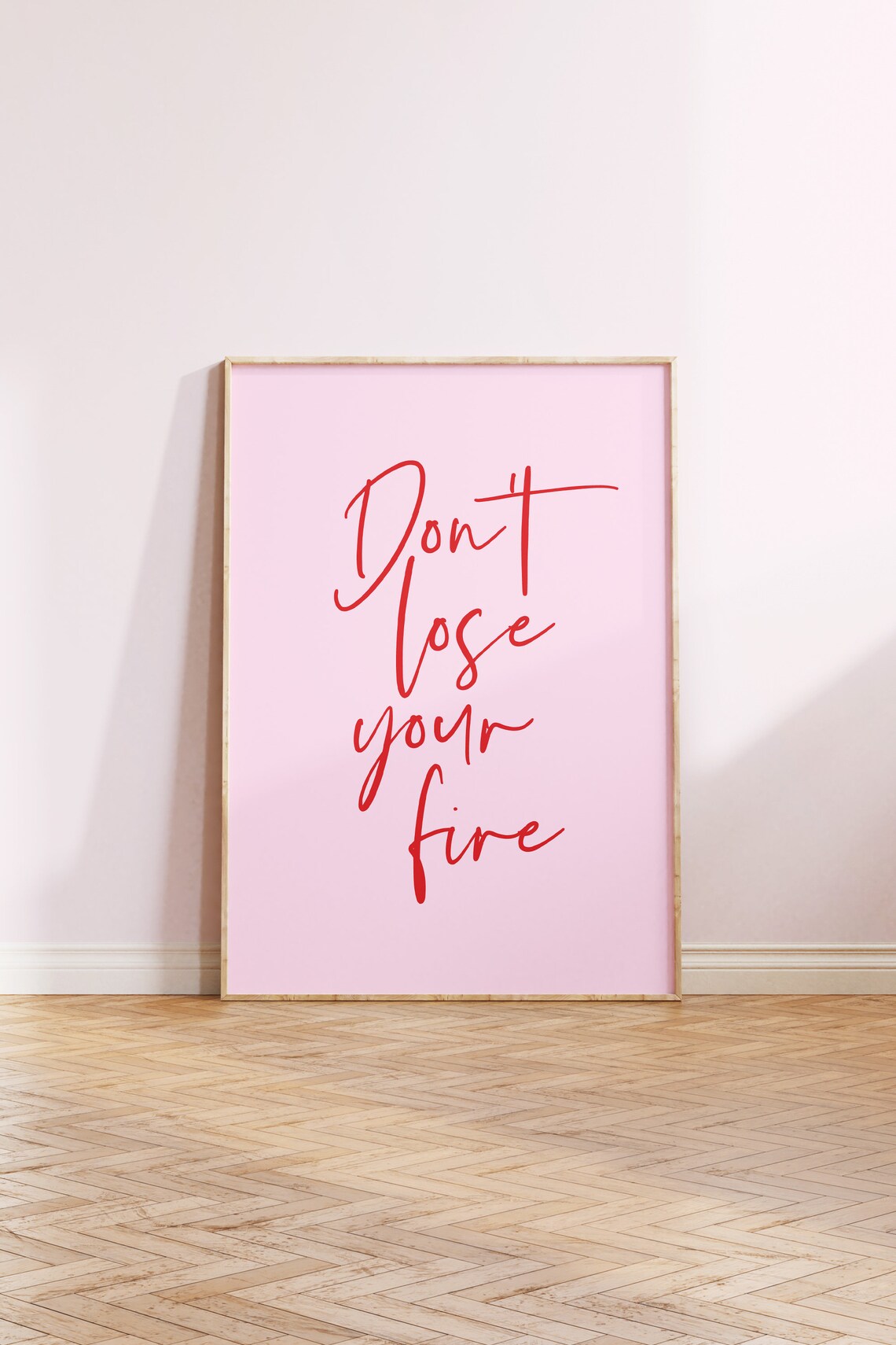 Motivational Poster Teen Girl Room Decor Pink Aesthetic Wall Art Positive Quotes Art Self Love College Dorm Decor - Image 3