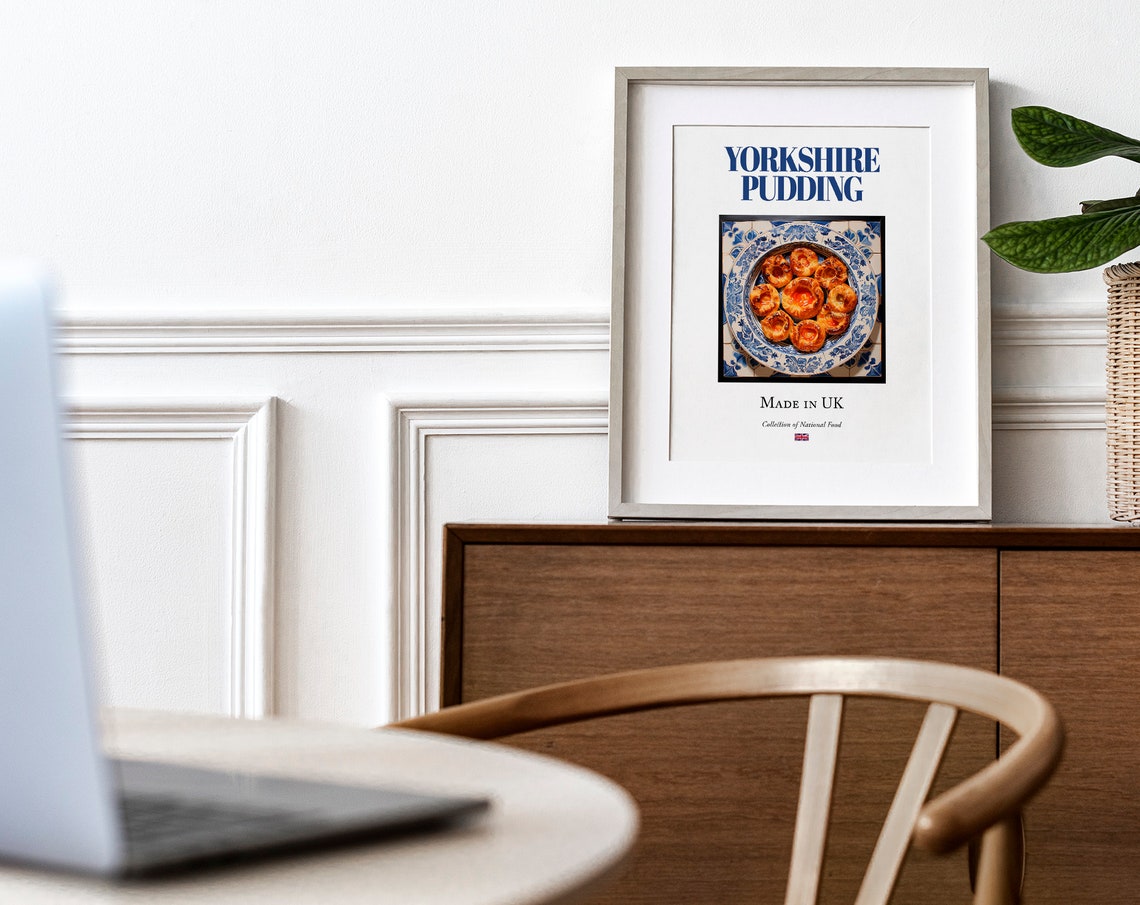 Yorkshire Pudding On Maiolica Tile Plate Art Print - Image 4