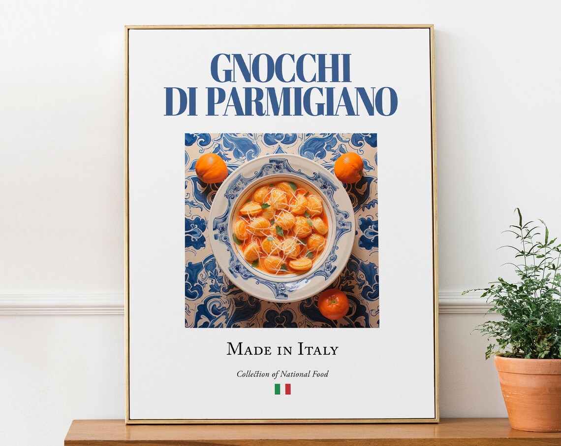 Gnocchi Di Parmigiano, Traditional Italian Food Art Print