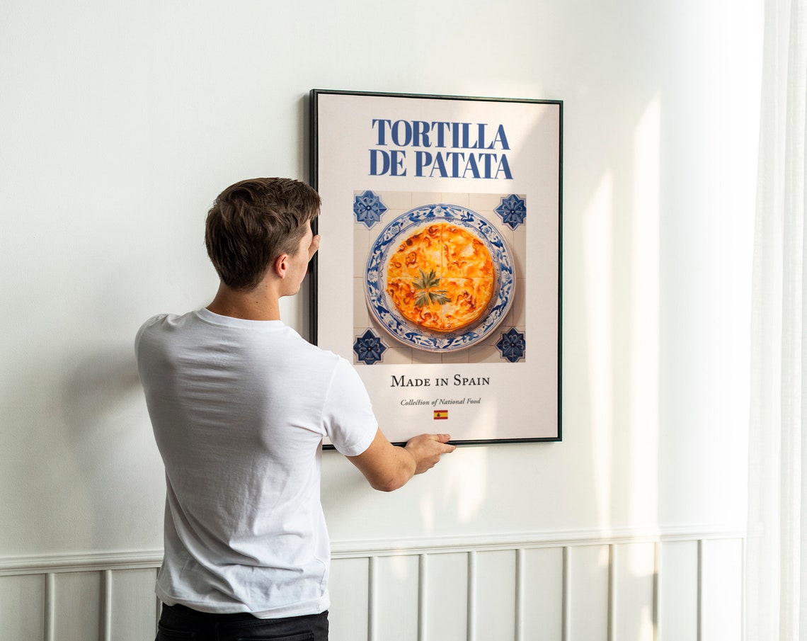 Tortilla De Patata, Traditional Spanish Food Art Print - Image 3