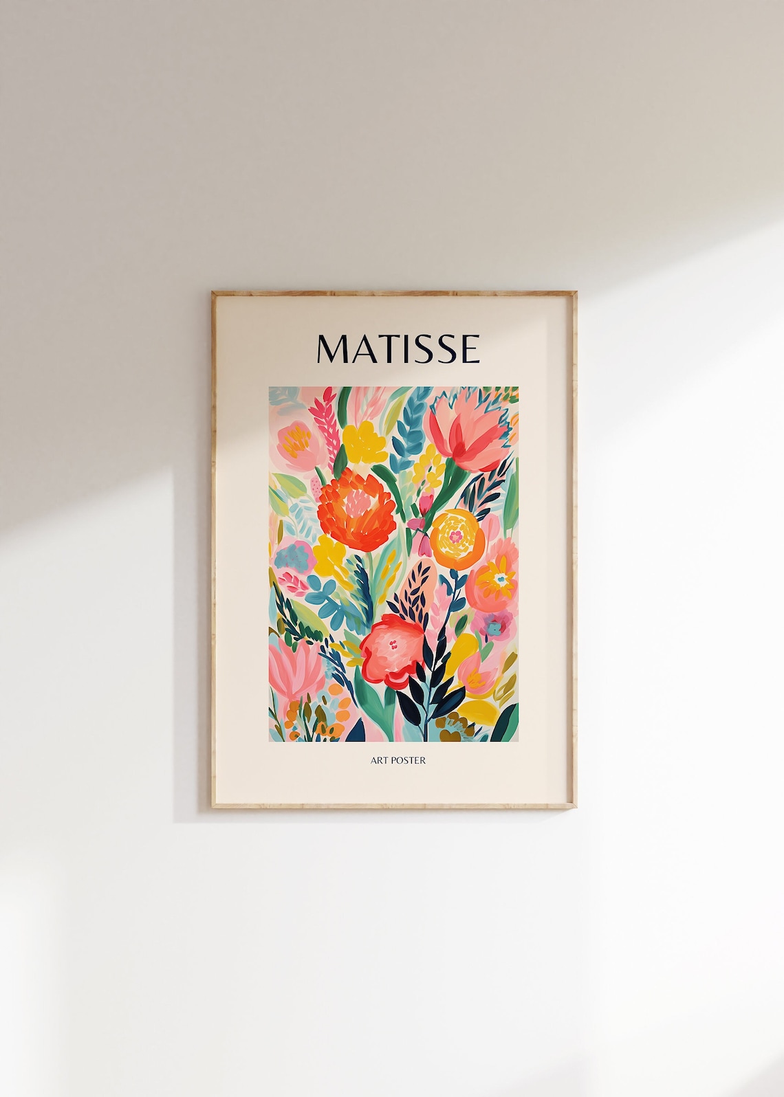 Henri Matisse Modern Gallery Exhibition Poster