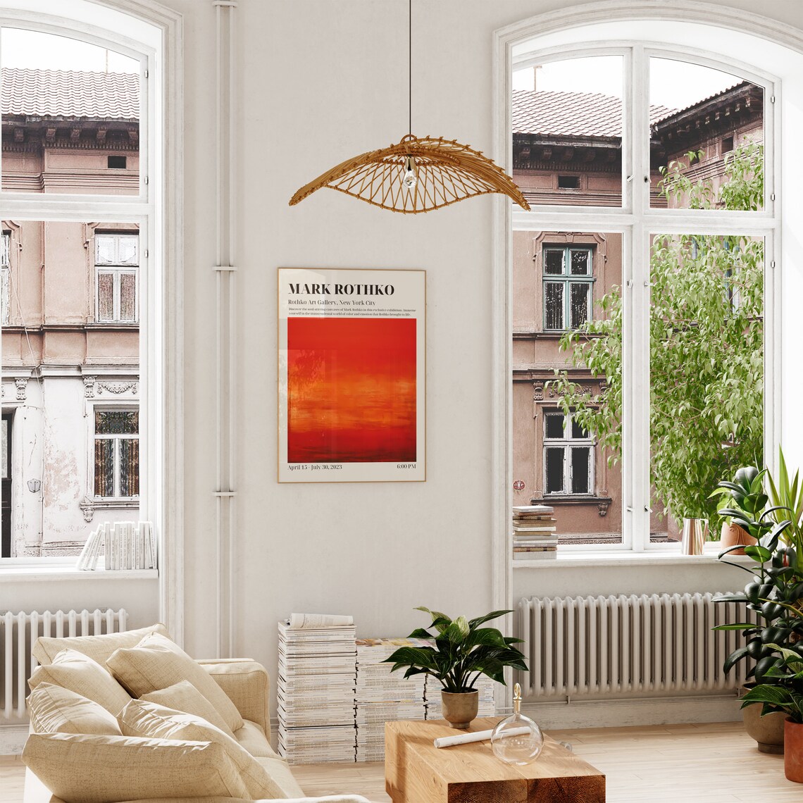 Mark Rothko Exhibition Print Birthday Gift Poster - Image 5