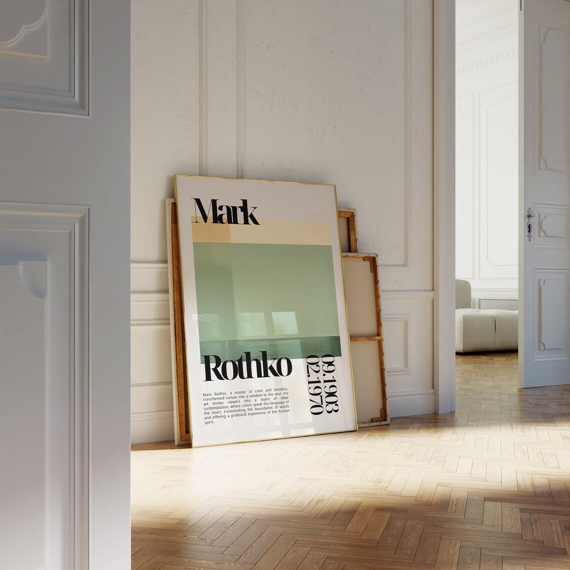 Mark Rothko Exhibition Poster, Housewarming Decor - Image 2