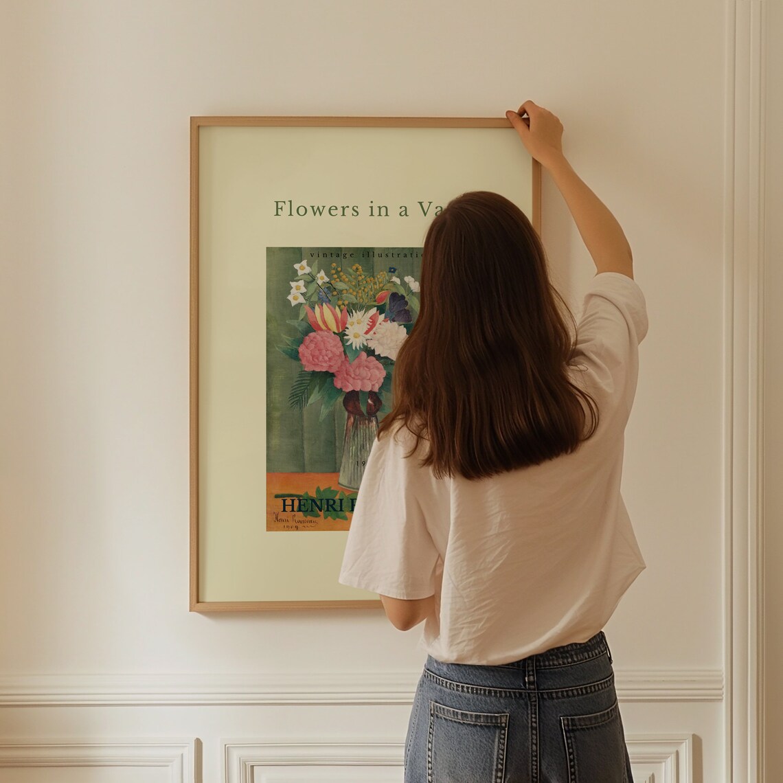 Henri Rousseau Poster Scene In Bagneux On The Outskirts Of Paris Realism Art Antique Decor Home Decoration Garden Poster - Image 2