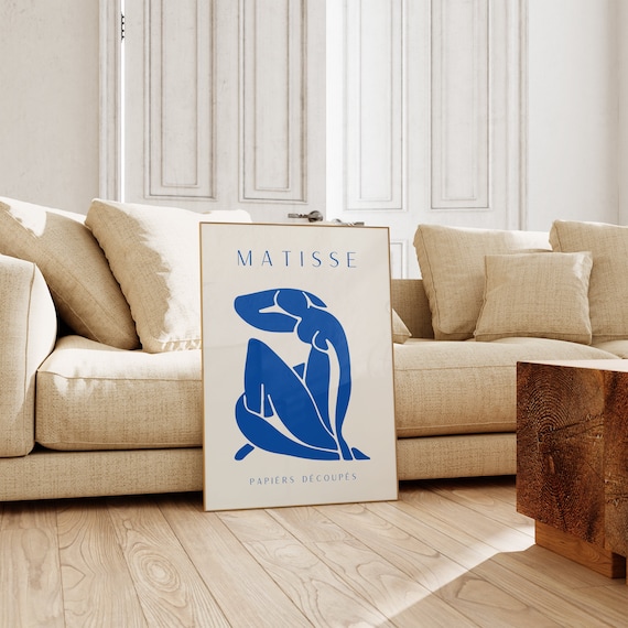 Henri Matisse Blue Nude Cut Out Papiers Decoupes Gallery Poster