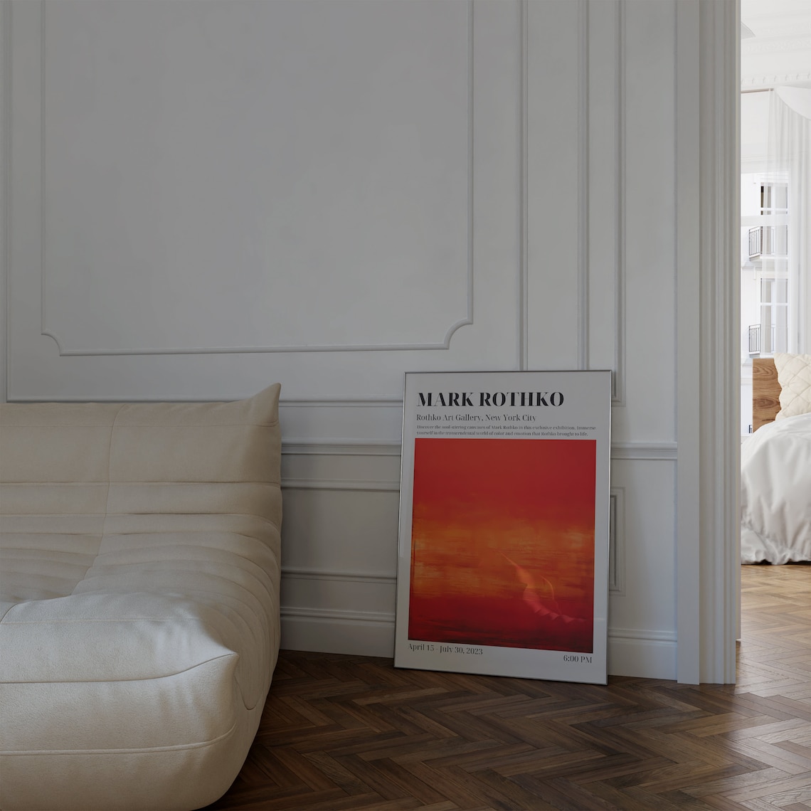 Mark Rothko Exhibition Print Birthday Gift Poster - Image 3