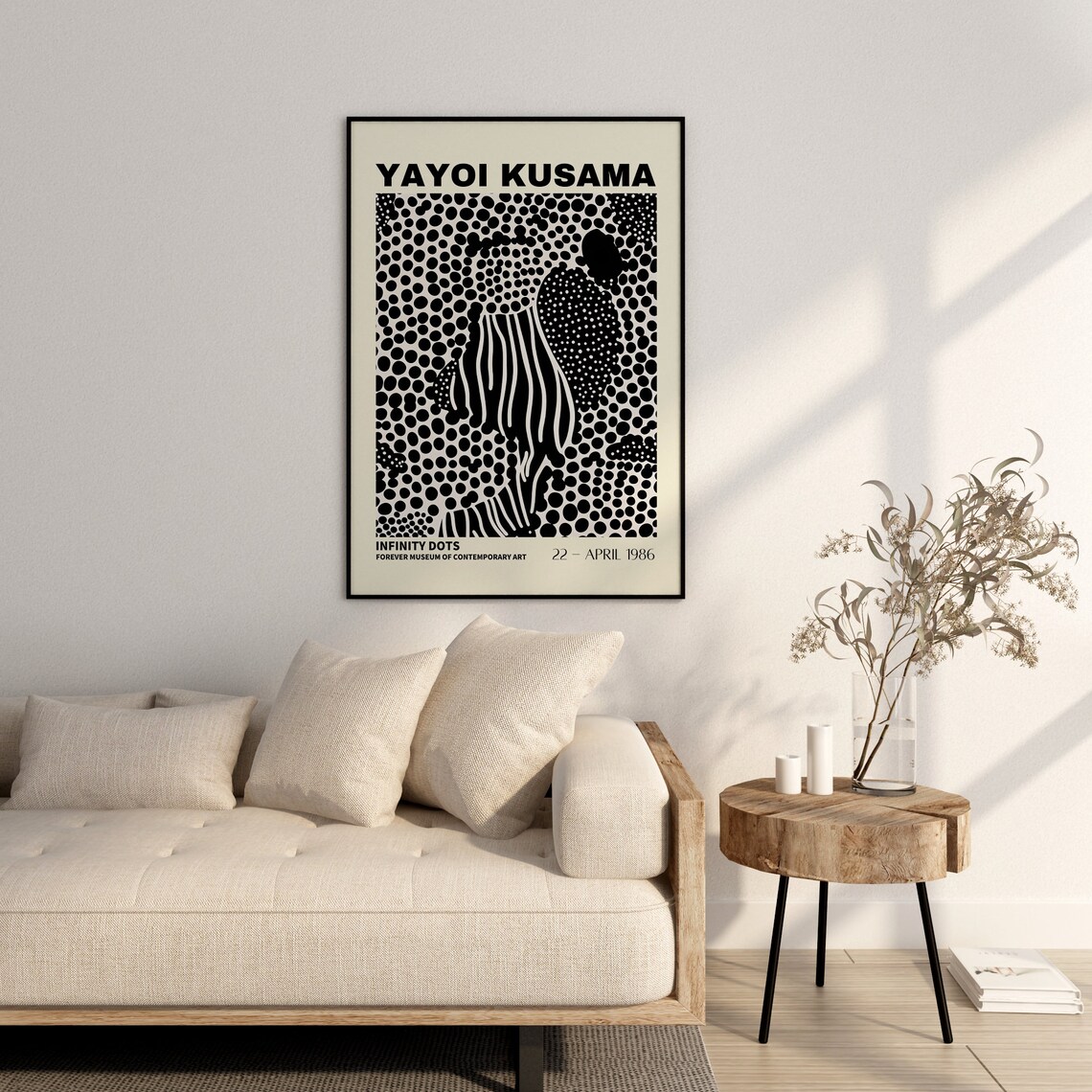 Yayoi Kusama Abstract Japanese Gallery Wall Art Poster - Image 3