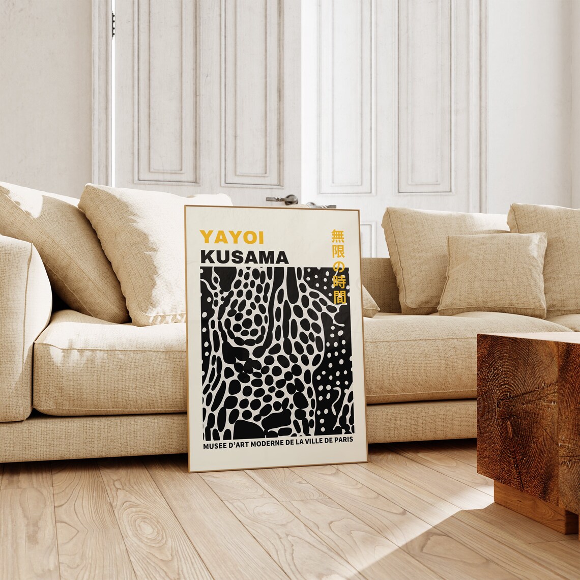Yayoi Kusama Abstract Home Wall Decor Poster