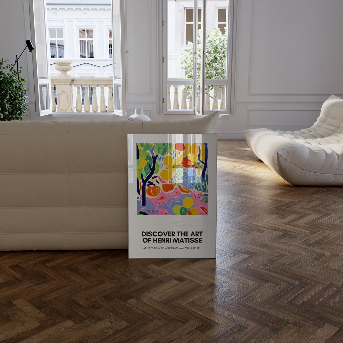 Henri Matisse Museum of Modern Art Fauvist Orchard Exhibition Poster - Image 3