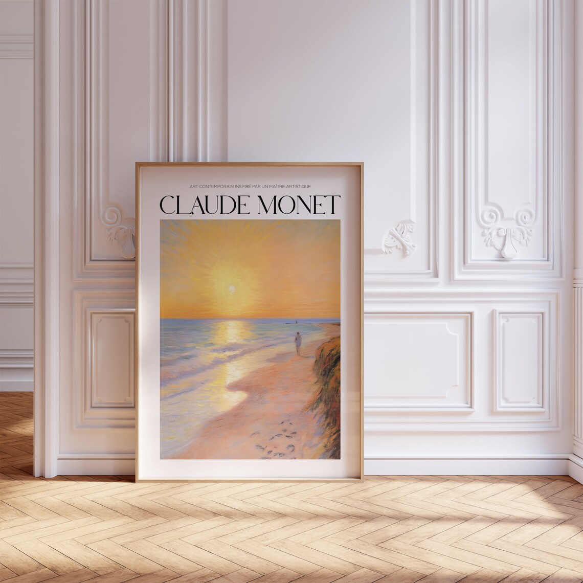 Claude Monet Aesthetic Room Decor Art Print - Image 4