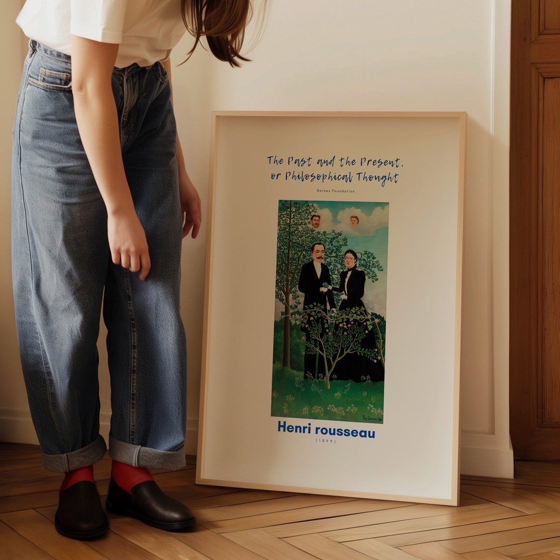 Henri Rousseau Poster Scene In Bagneux On The Outskirts Of Paris Realism Art Antique Decor Home Decoration Garden Poster - Image 4