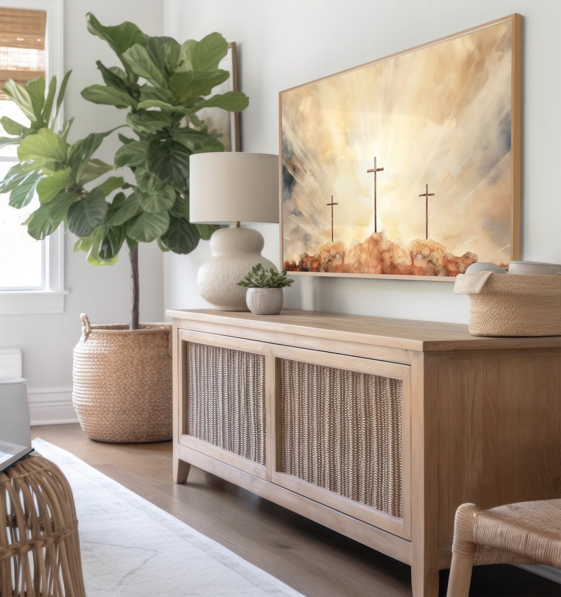 Christian Calvary Tv Art Jesus Tv Art Easter Frame Tv Art Christian Tv Art Christian Decor Easter Tv Art Religious Tv Art Tv 645 - Image 7