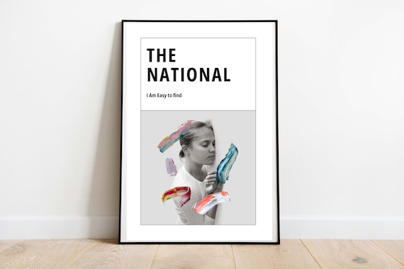 The National I Am Easy To Find Poster Print