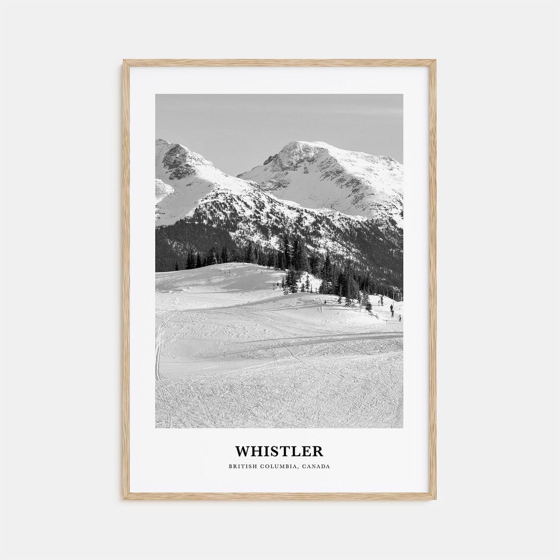 Whistler Wall Art Whistler Wall Decor Whistler Poster Whistler Home Decor Whistler Travel Gift Whistler Travel Print