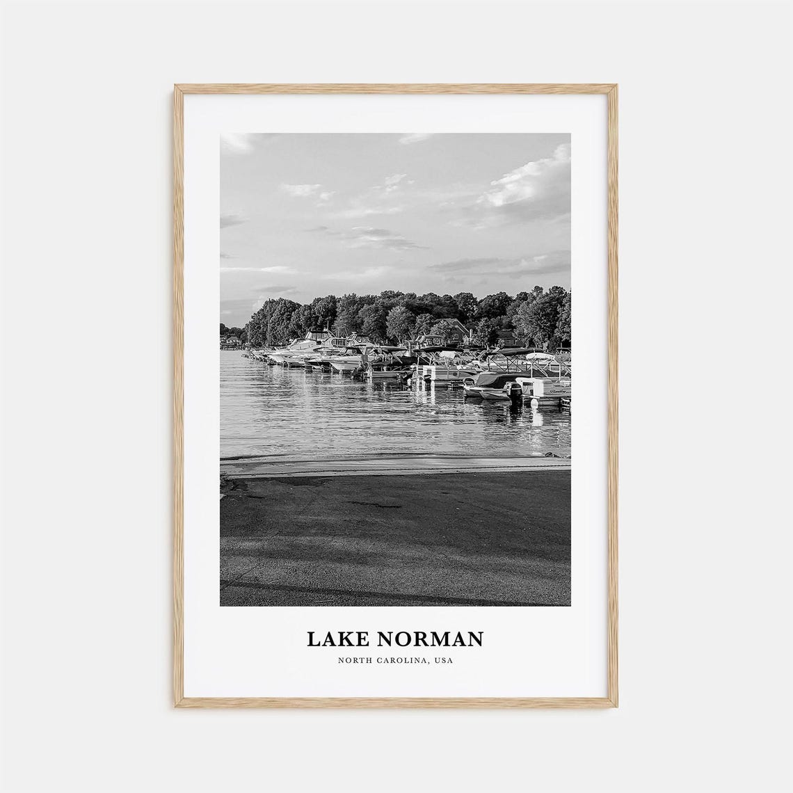 Lake Norman Wall Art Lake Norman Wall Decor Lake Norman Poster Lake Norman Home Decor Lake Norman Travel Gift Lake Norman Travel Print