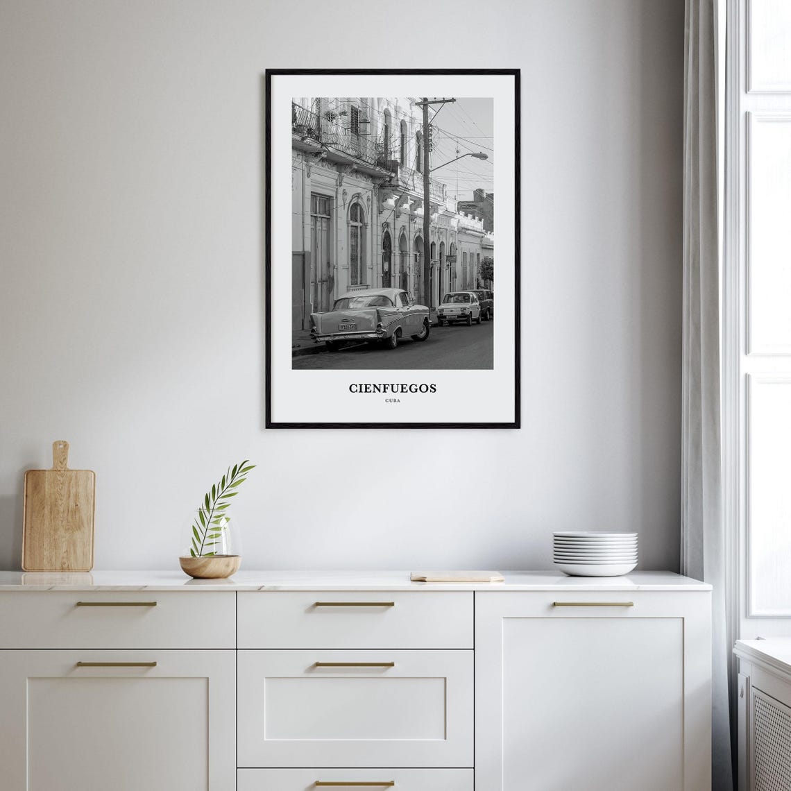 Cienfuegos Wall Art Cienfuegos Wall Decor Cienfuegos Poster Cienfuegos Home Decor Cienfuegos Travel Gift Cienfuegos Travel Print - Image 2