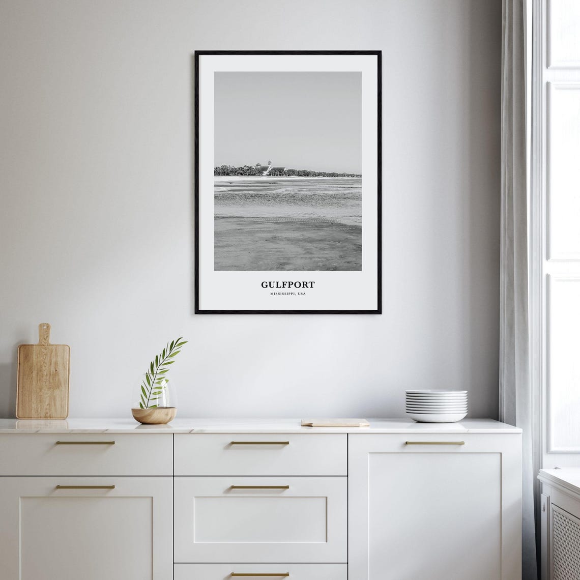 Gulfport Wall Art Gulfport Wall Decor Gulfport Poster Gulfport Home Decor Gulfport Travel Gift Gulfport Travel Print - Image 2