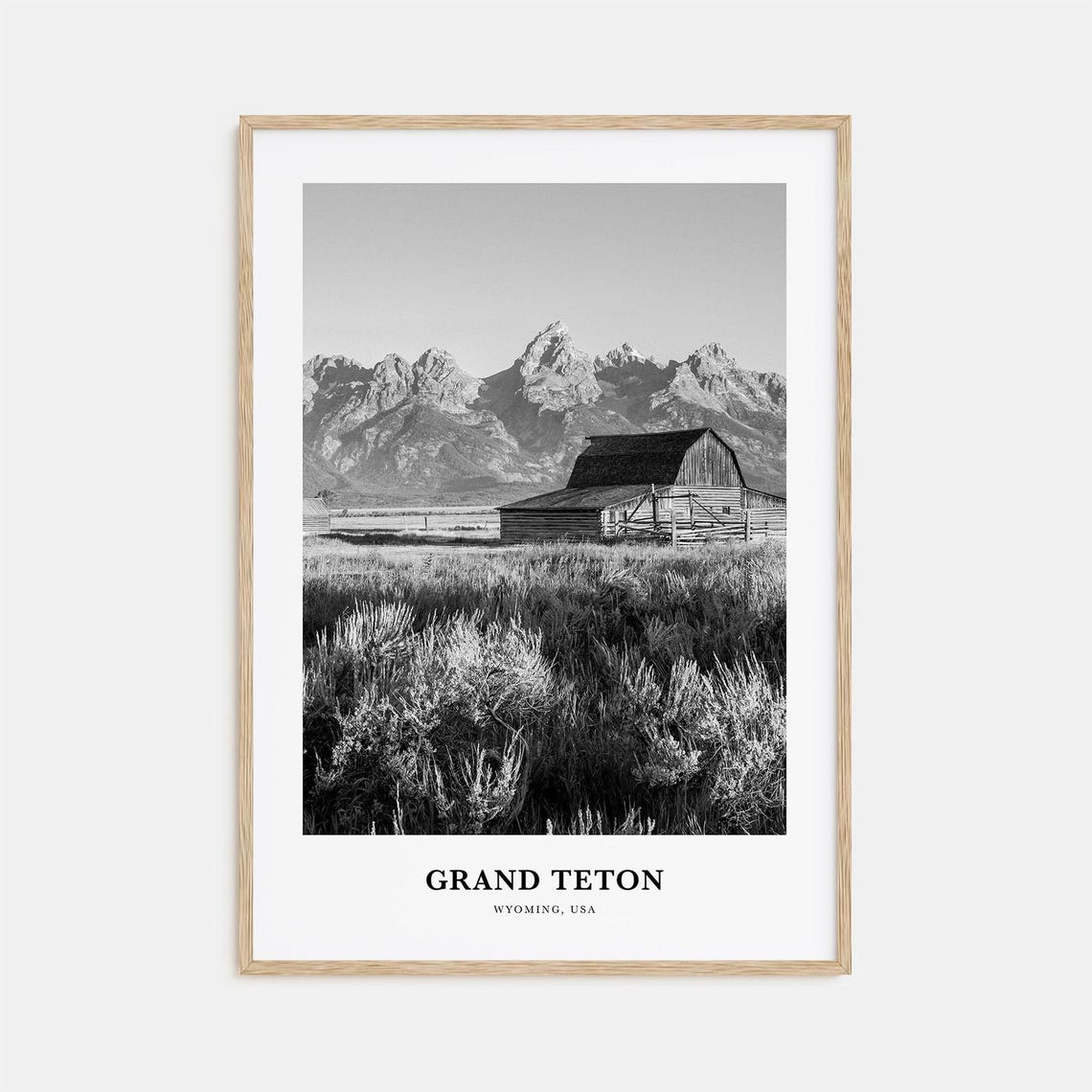 Grand Teton National Park Wall Art No 1 Grand Teton Wall Decor Grand Teton Poster Grand Teton Home Decor Grand Teton Travel Gift Travel