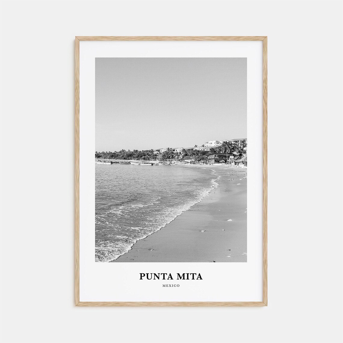 Punta Mita Mexico Pacific Beach Shoreline Photography Poster