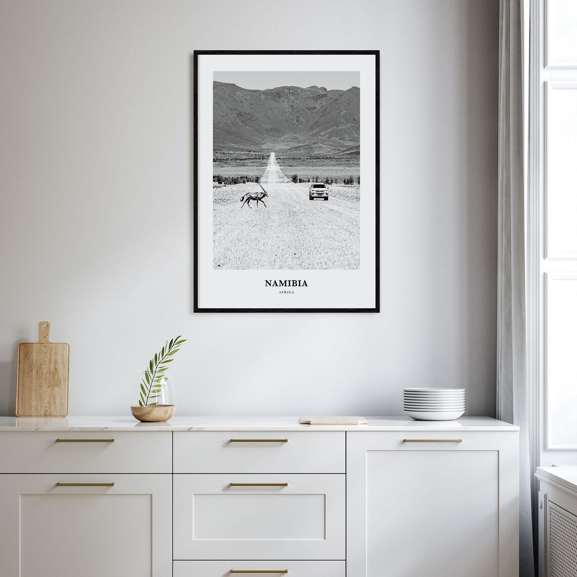 Namibia Wall Art Namibia Wall Decor Namibia Poster Namibia Home Decor Namibia Travel Gift Namibia Travel Print - Image 2