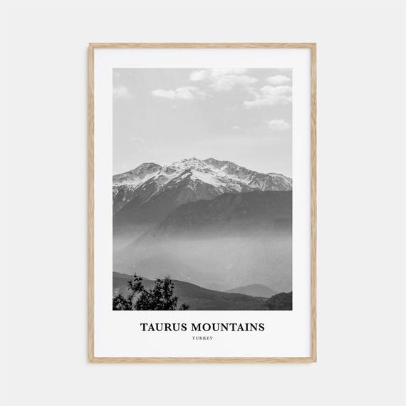 Taurus Mountains Wall Art Taurus Mountains Wall Decor Taurus Mountains Poster Taurus Mountains Home Decor Taurus Mountains Travel Gift