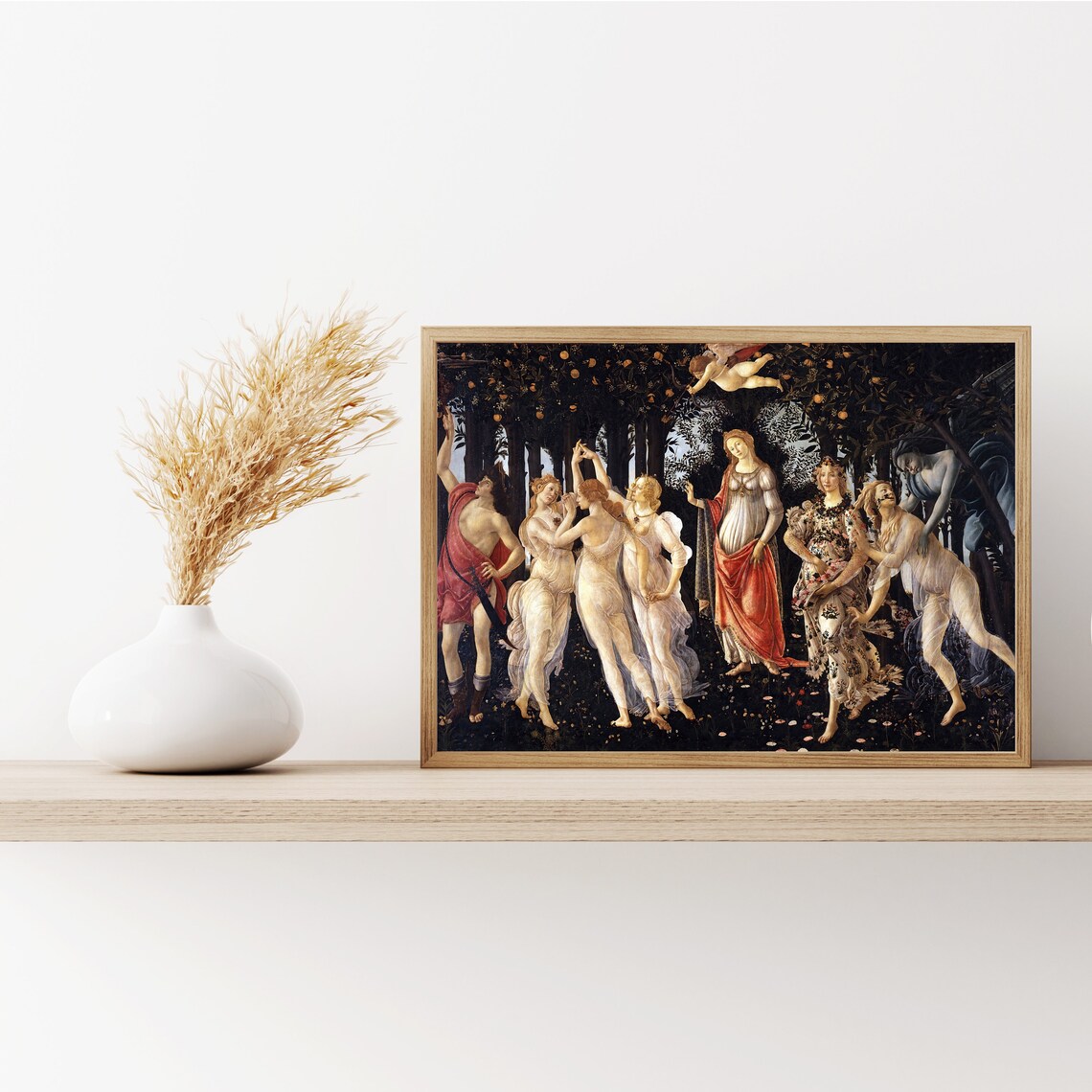 Primavera Allegory Of Spring, Renaissance Art Print - Image 3