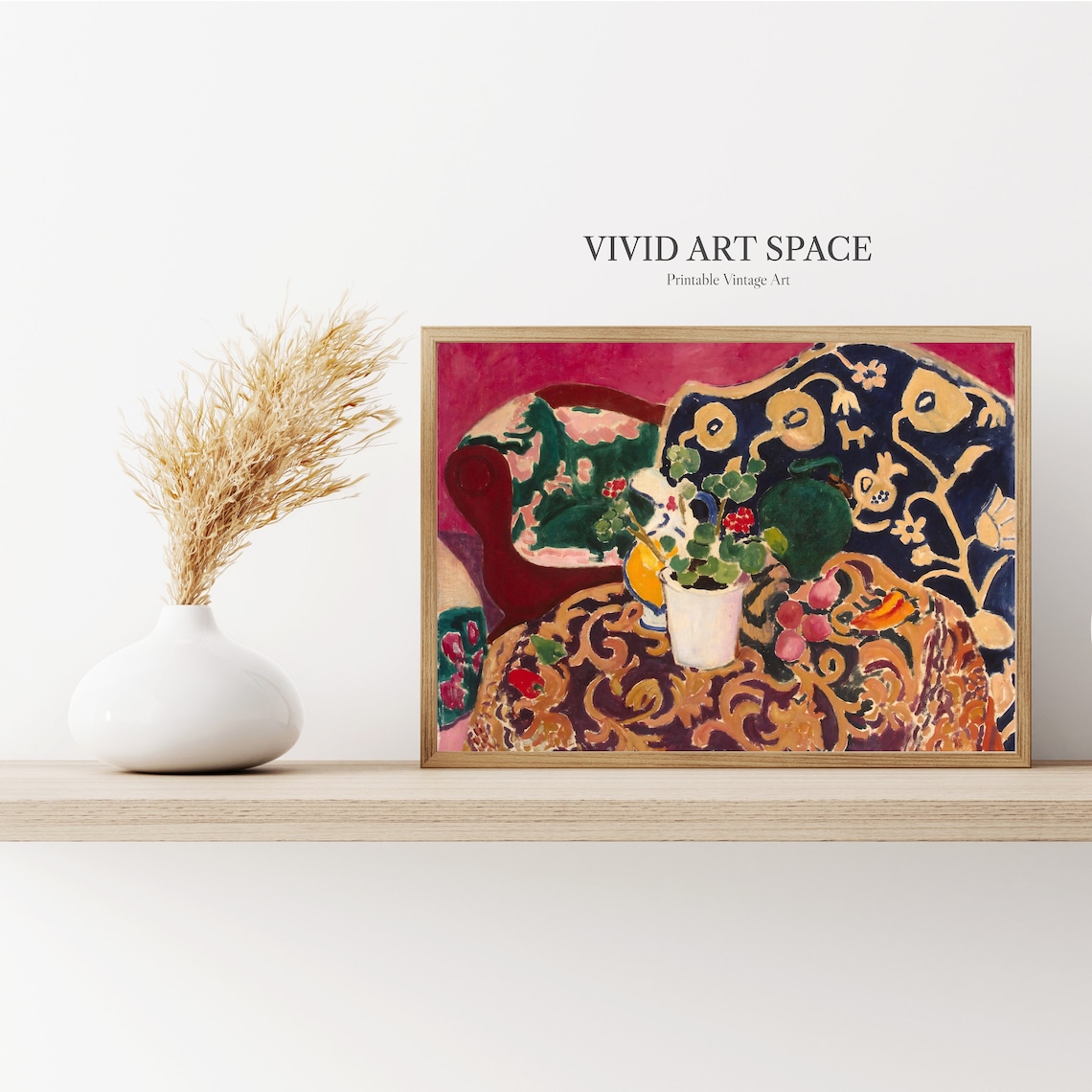 Henri Matisse Spanish Still Life Fauvism Art Print - Image 2