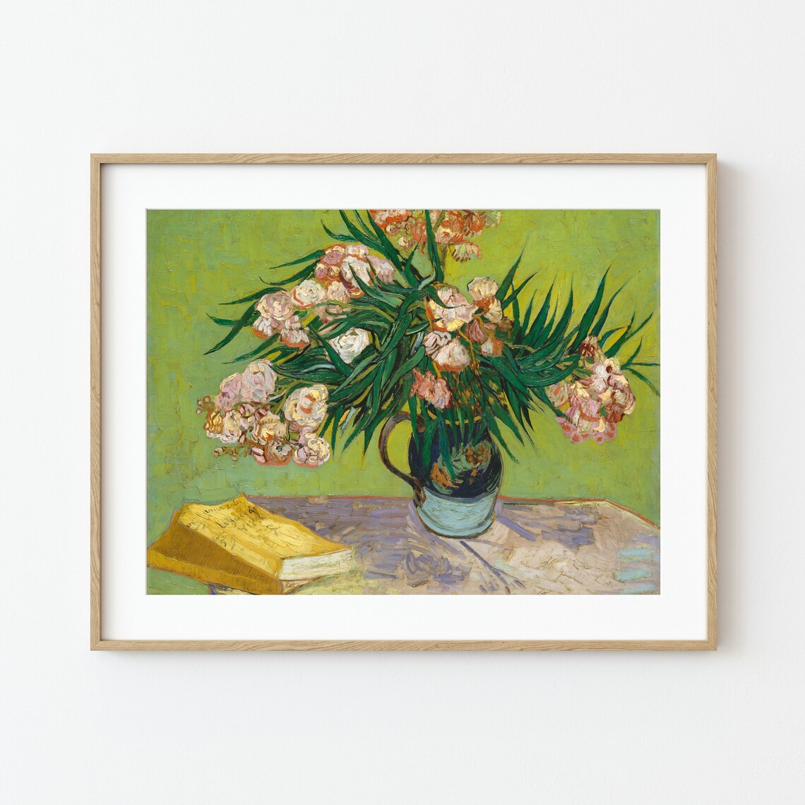 Vincent Van Gogh Oleander Floral Art Print - Image 2