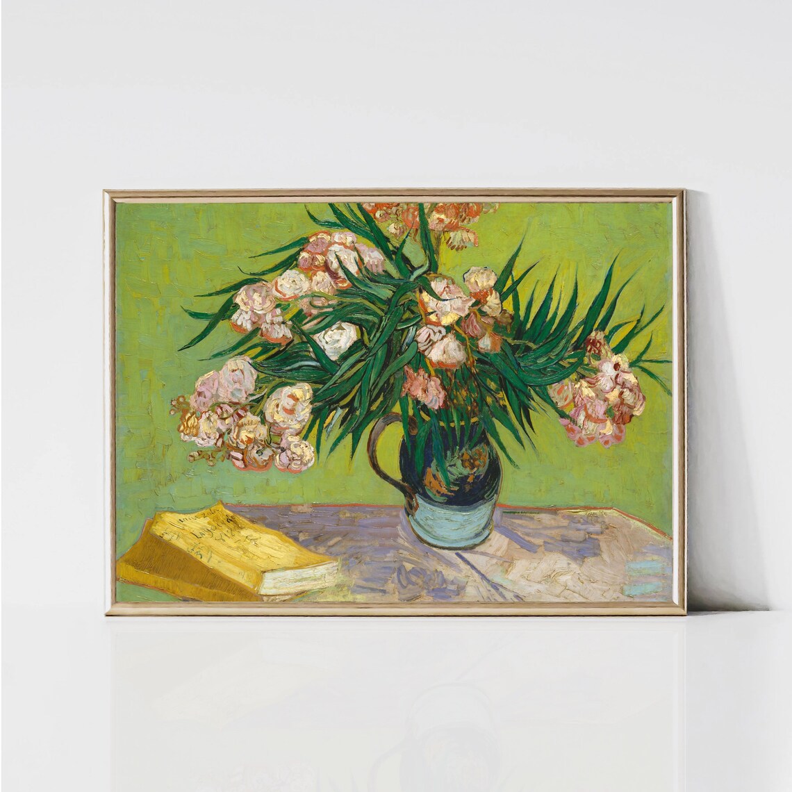 Vincent Van Gogh Oleander Floral Art Print