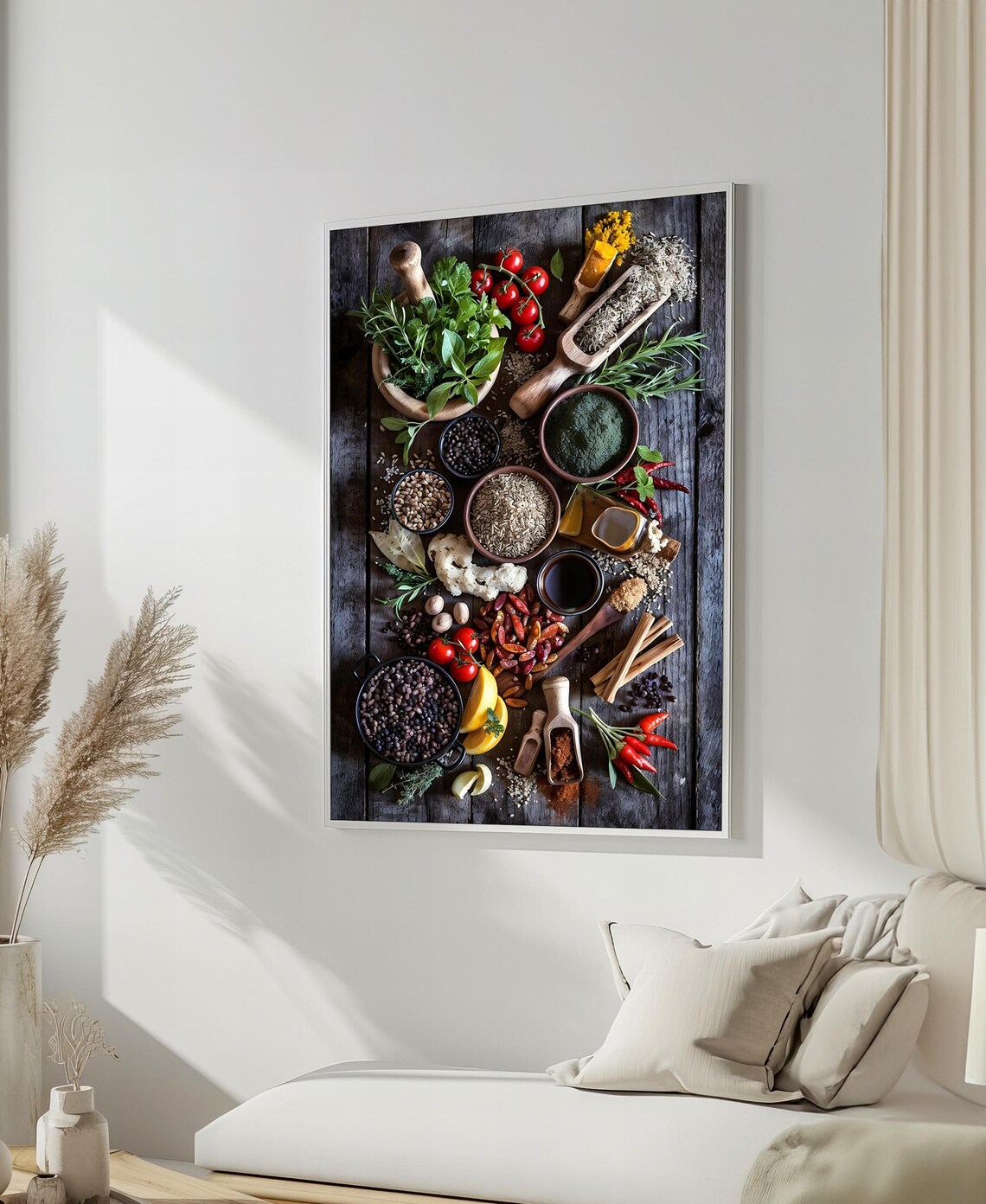 Rustic Culinary Delight, Kitchen Painting