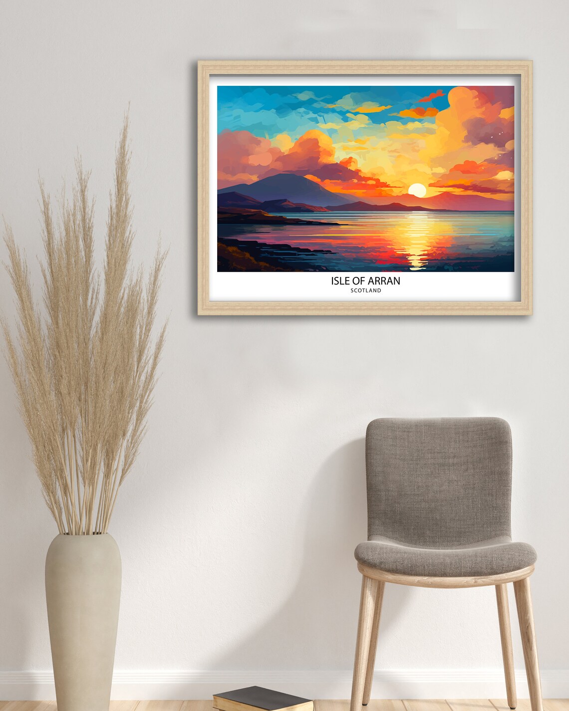 Isle Of Arran Scotland Travel Poster, Arran Decor - Image 2