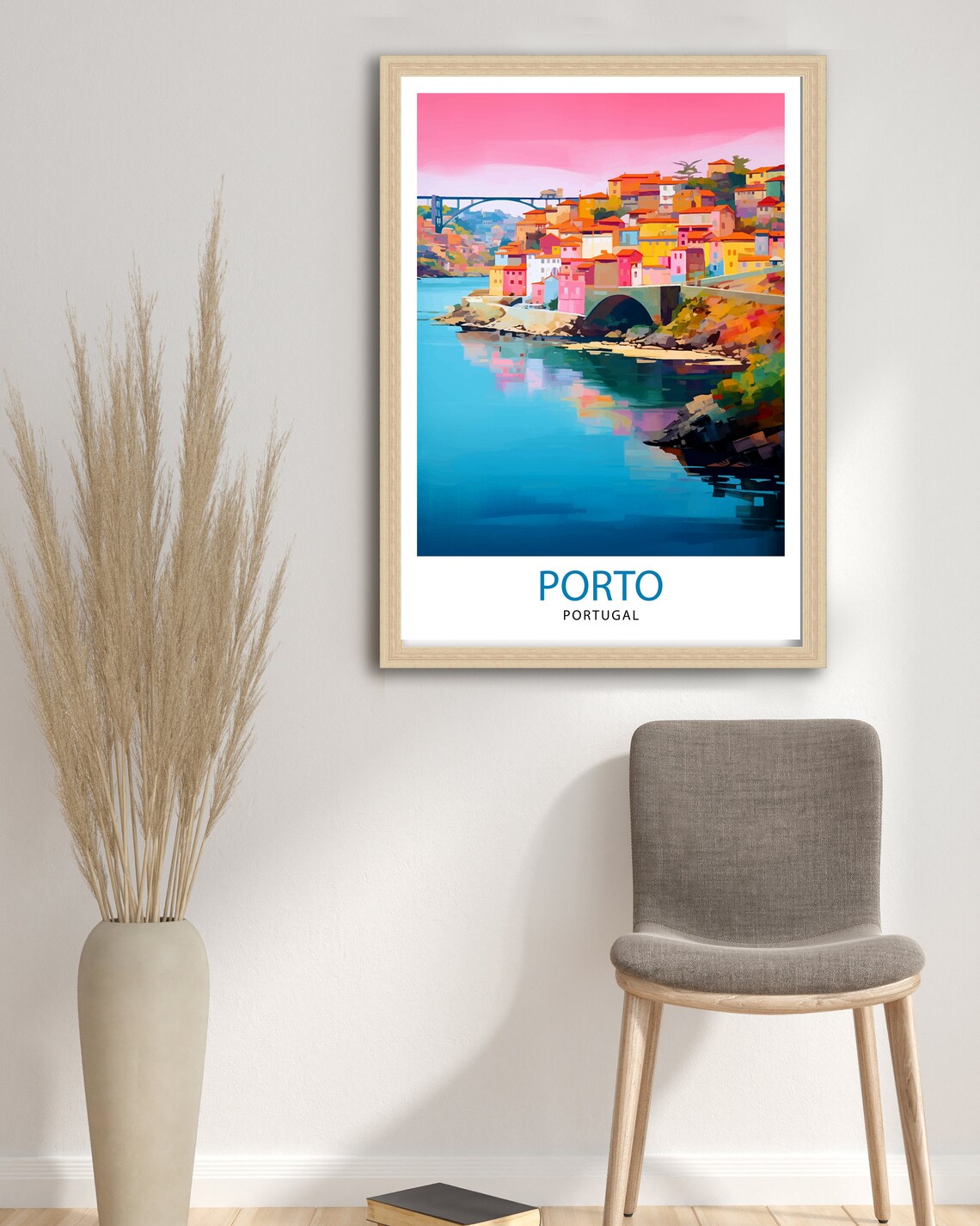 Porto Portugal Travel Poster, Porto Wall Decor - Image 3