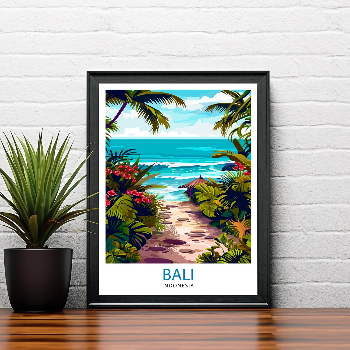 Bali, Indonesia Travel Poster for Asia Decor - Image 2